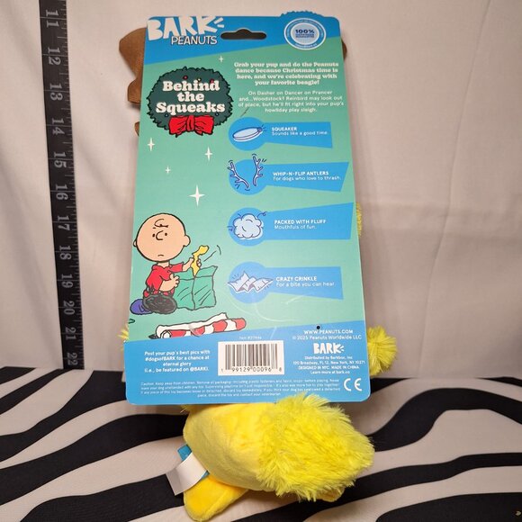 NWT Bark O Snoopy Tree and ReinBird Dog Toys All Dog Sizes - Picture 10 of 11